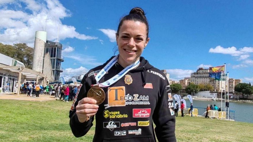 Laura Pedruelo, bronce en el Campeonato de España de Invierno de Piragüismo