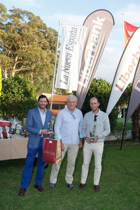 Entrega de premios del torneo de golf LA NUEVA ESPAÑA trofeo Liberbank