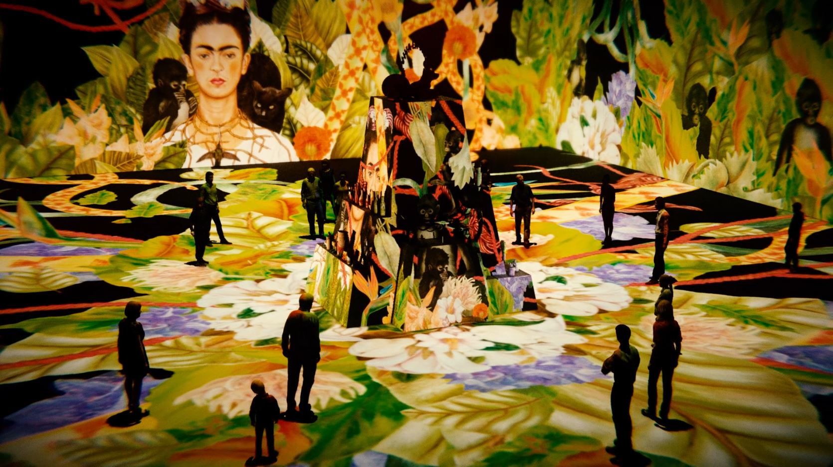 La exposición sonora y visual 'Vida y Obra de Frida Kahlo' se ha inaugurado este jueves.