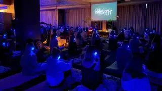 Meditaciones con lista de espera: así son los eventos virales de The Breath Act