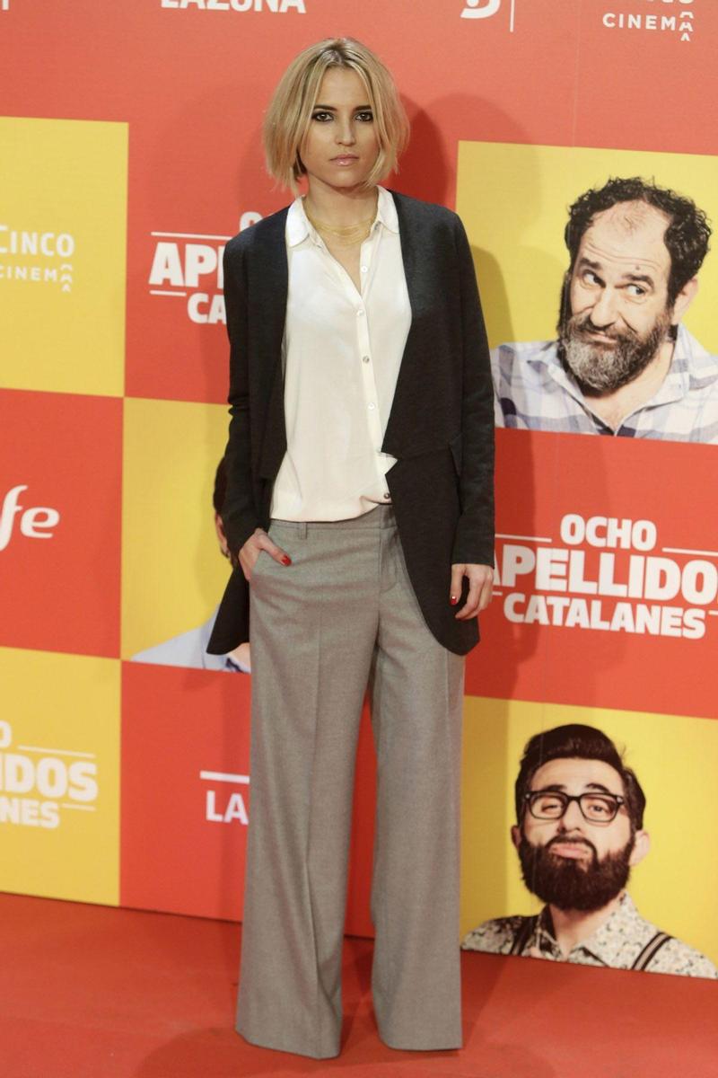 Ana Fernández en el estreno de 'Ocho apellidos catalanes'