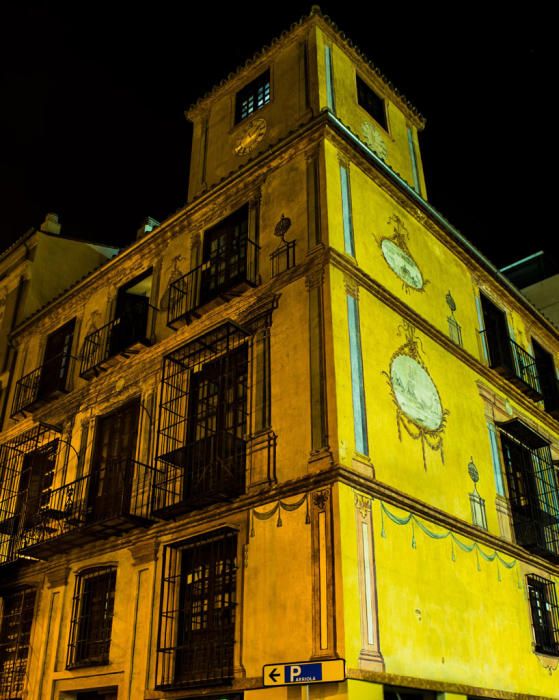 'Cinco bolas' de Simón Flynn, 'Casa del Obispo' de Nina Rodríguez y 'Torre de San Felipe' de Feliciano Ruy, ganadoras del Concurso Fotográfico'Pinturas Murales Barrocas" de Málaga Monumental