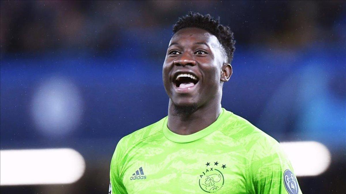 Onana, portero del Ajax