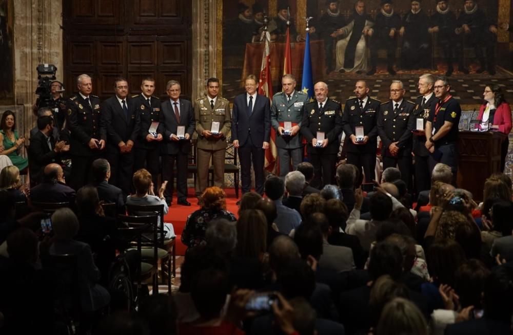 Acto institucional por el 9 d'Octubre en el Palau de la Generalitat