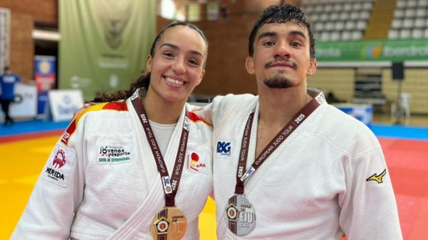 Medallas para los hermanos Sara y Diego Fernández en Málaga