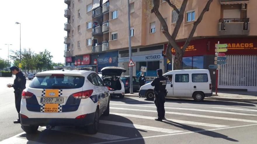 Multado en Dénia por gritar en la calle tras discutir con su pareja