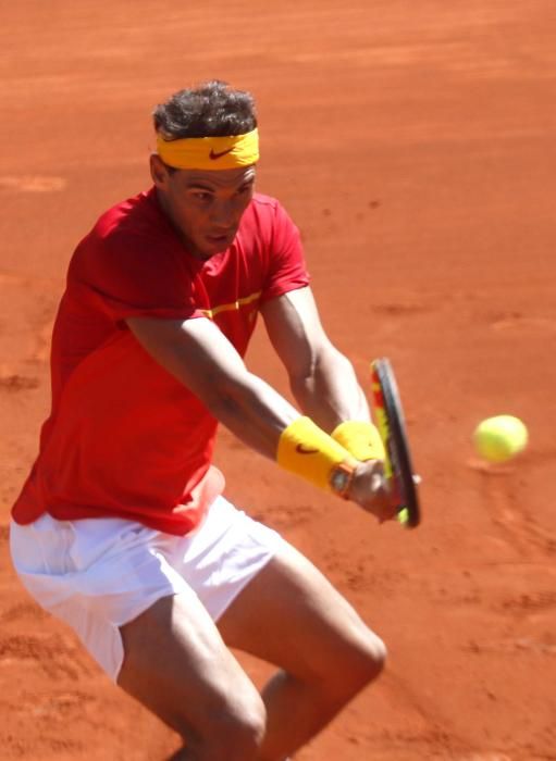 Nadal empata la eliminatoria