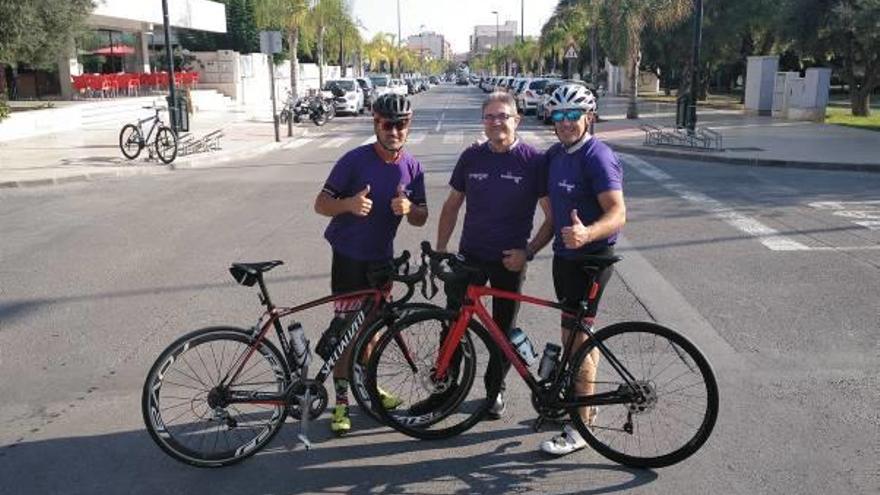 Conesa, Valois y Domenech ultiman sus preparativos.