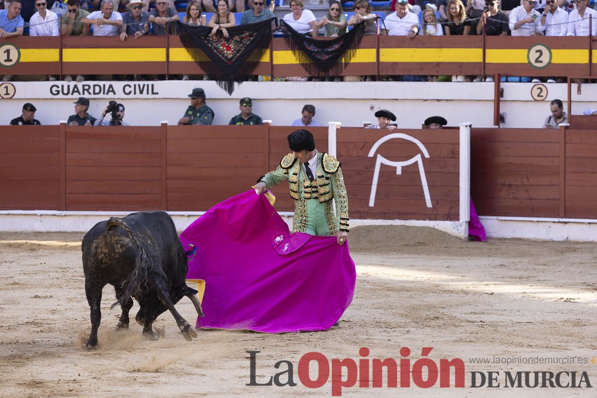 Corrida de toros en Abarán (El Fandi, Emilio de Justo, El Payo)