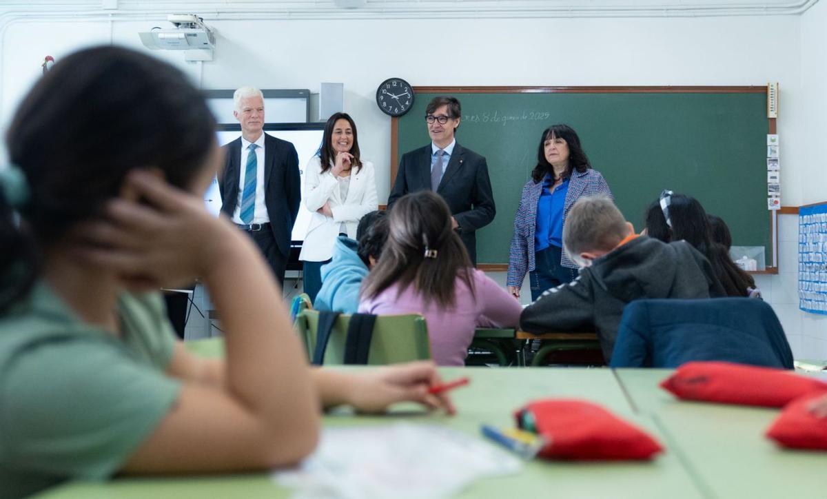 Illa demana quatre anys per millorar l’educació a Catalunya