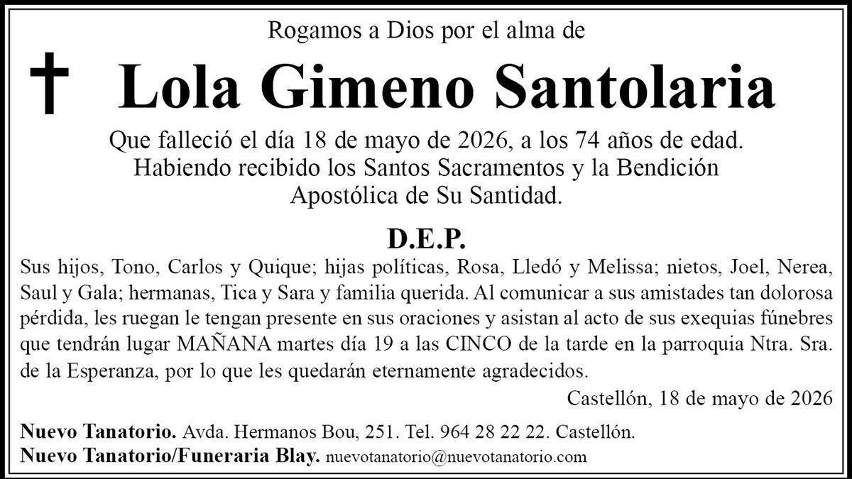 Lola Gimeno Santolaria