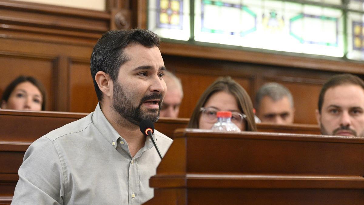 El portavos socialista, Samuel Falomir