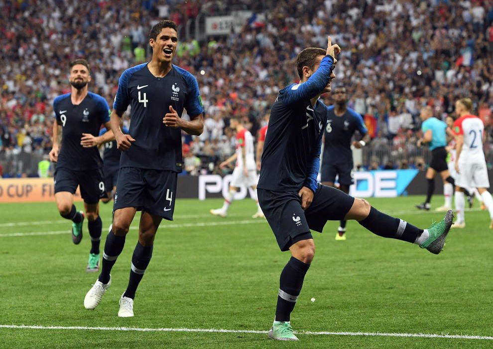 La final del Mundial entre Francia y Croacia