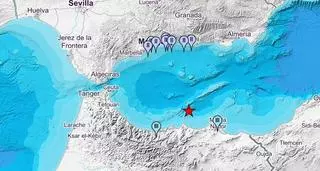 Un terremoto de magnitud 4,2 hace temblar la costa de Andalucía