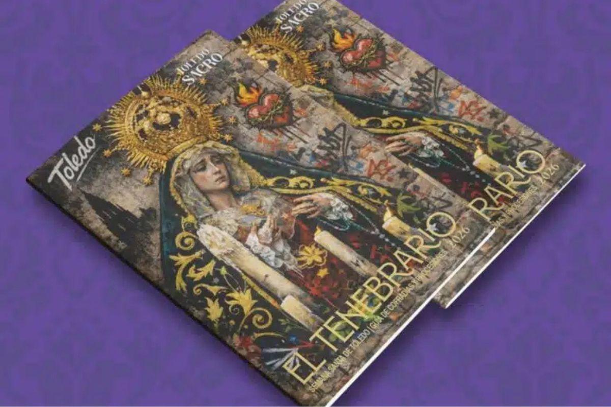 El 'Tenebrario' de Toledo Sacro es la guía de mano donde reúne los horarios, recorridos y datos de interés de la Semana Santa de Toledo