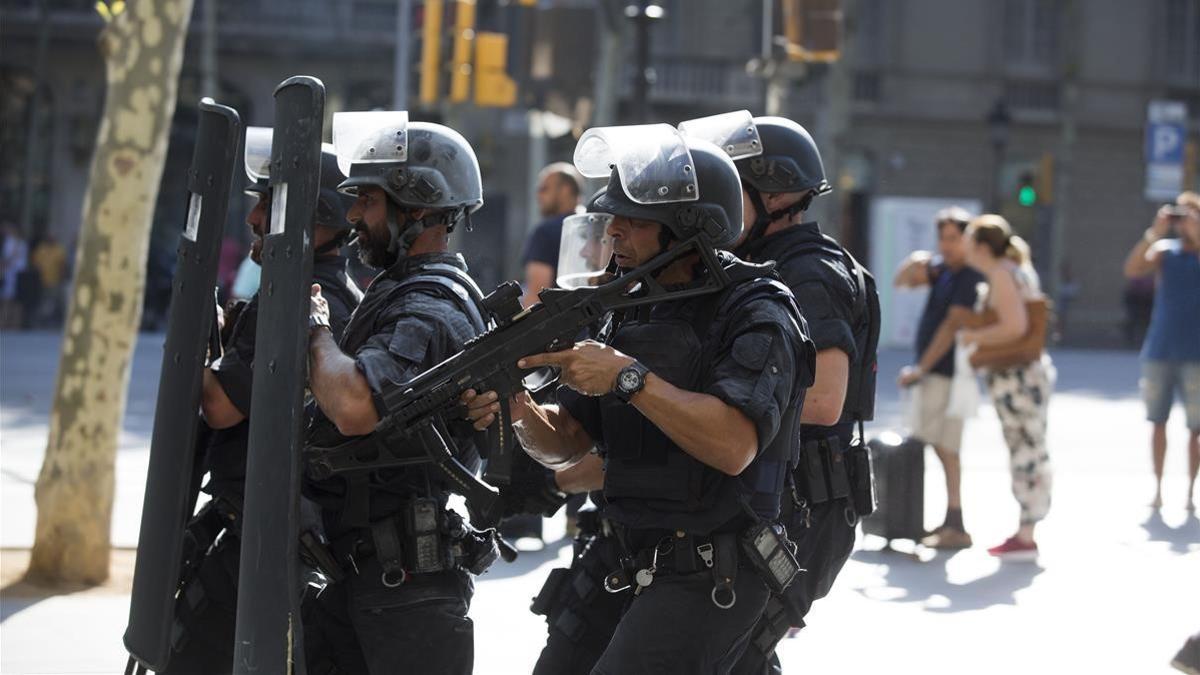 Atentado terrorista en las Ramblas