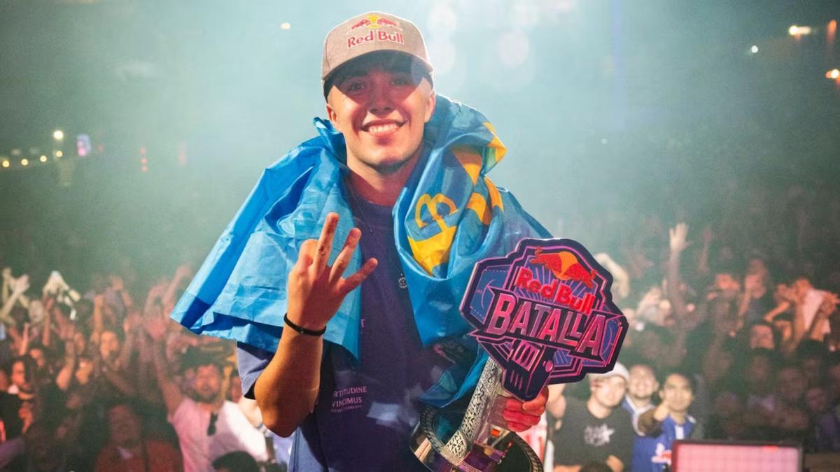 Gazir en su victoria en la Red Bull Nacional de 2024