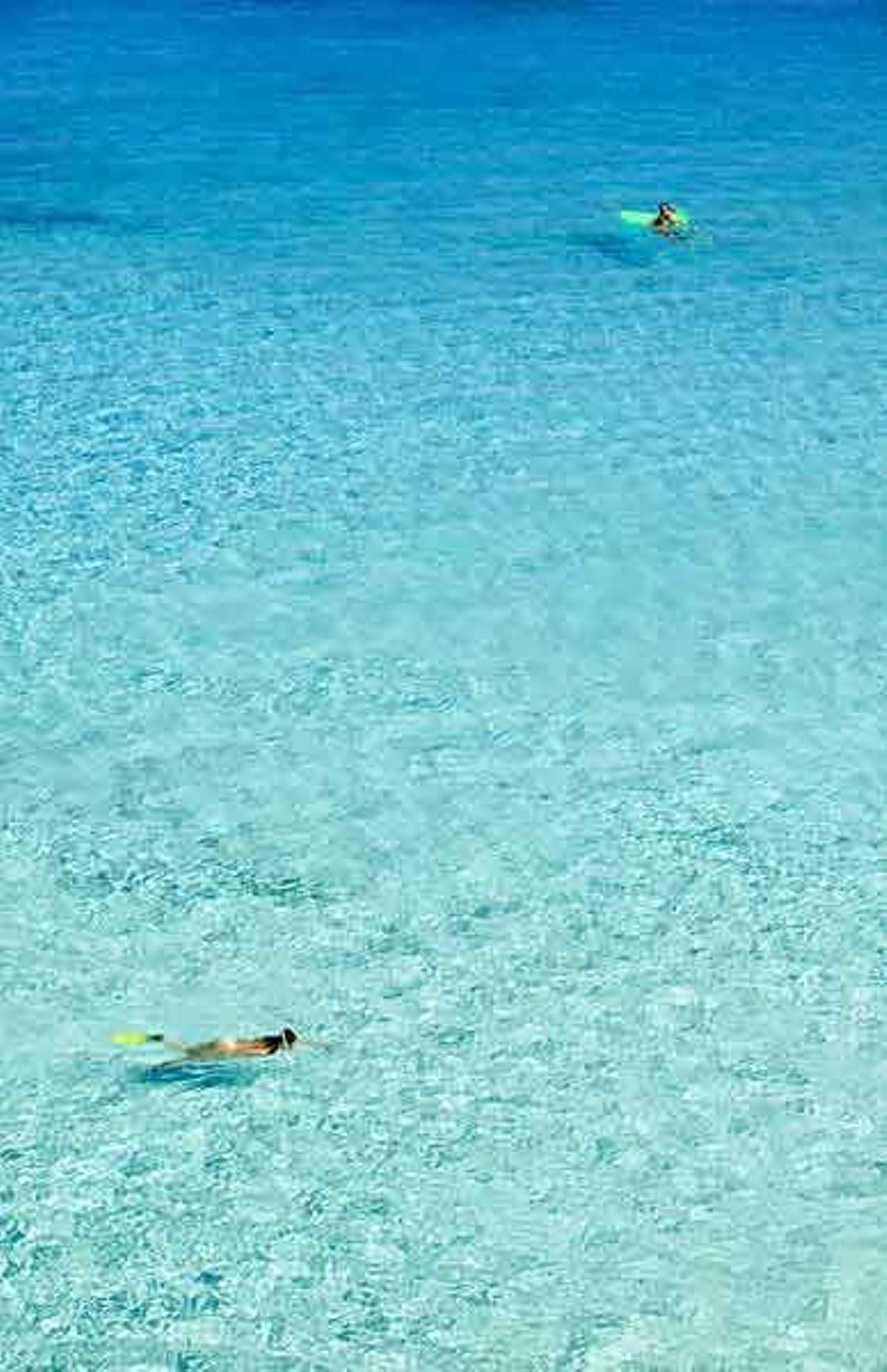 Isla de Lampedusa, en Sicilia, Italia.