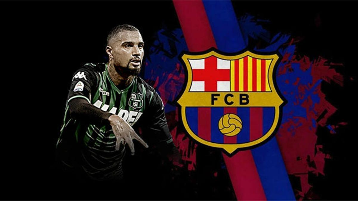 Kevin-Prince Boateng, nuevo jugador del FC Barcelona