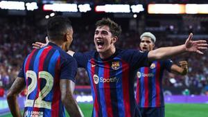 Raphinha tenyeix de blaugrana el clàssic de Las Vegas