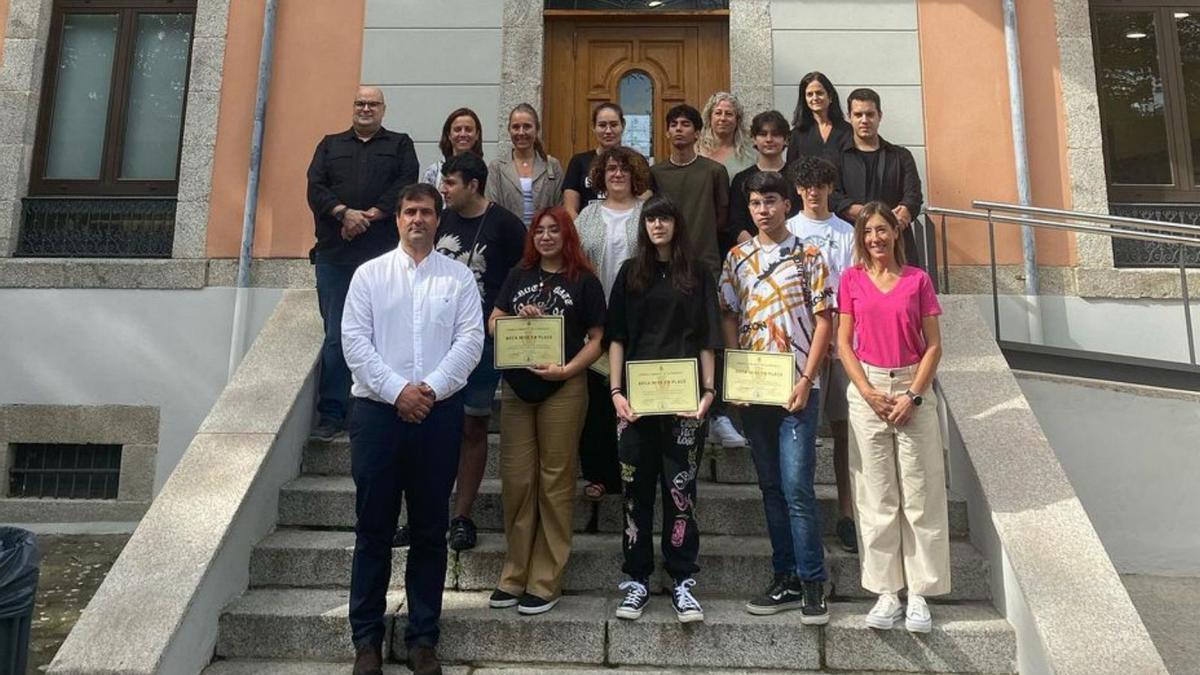 Joves estudiants becats per estudiar Cuina a l'institut de Puigcerdà