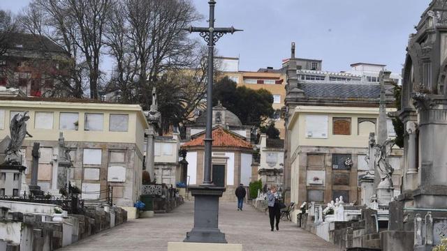 Cementerio municipal de San Amaro, en A Coruña. | V. E.