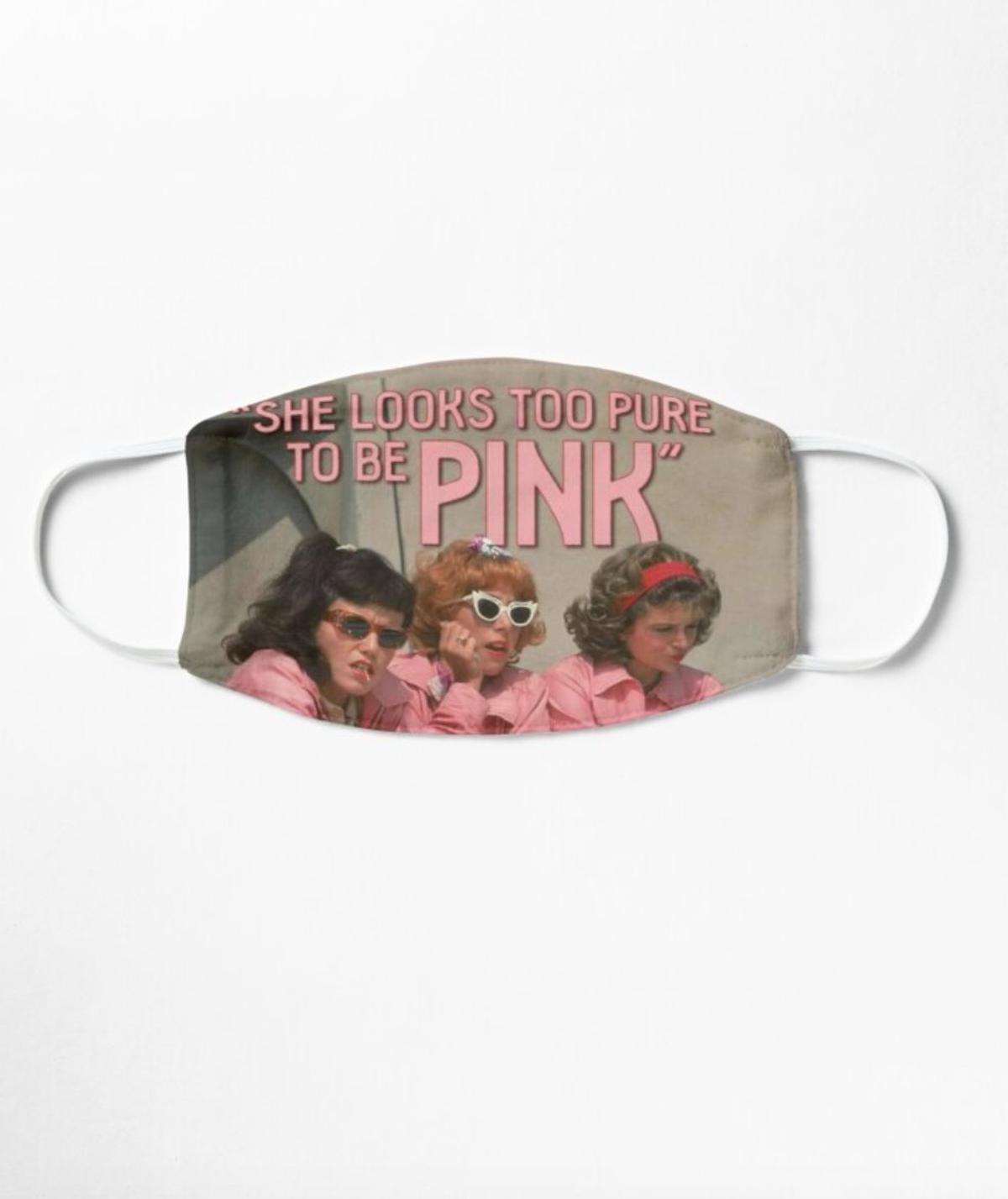 Mascarilla de las Pink Ladies de 'Grease'