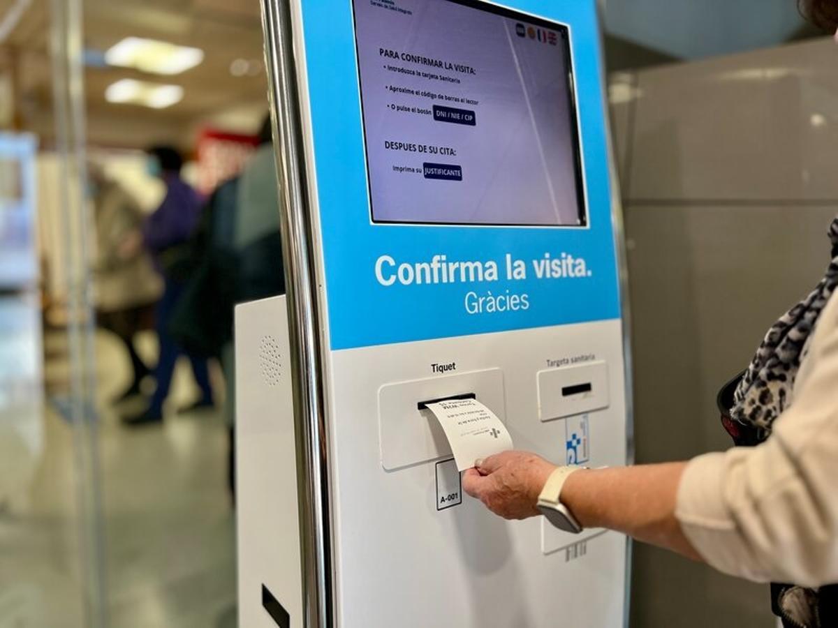 Un dels tòtems per agilitzar les cues.