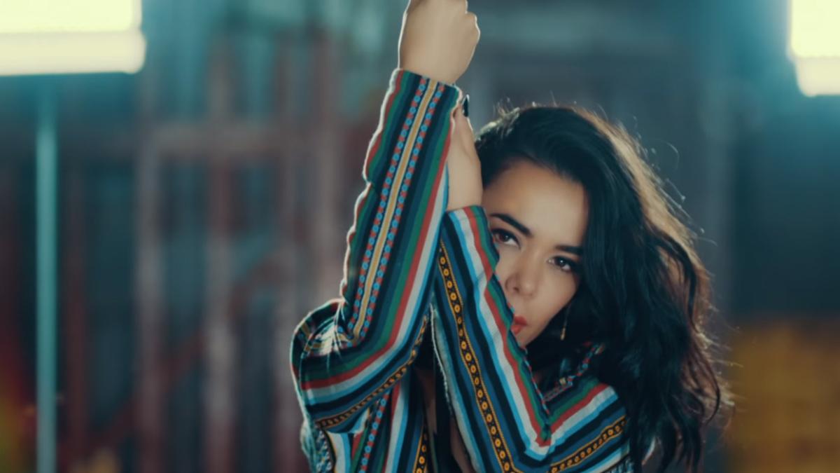 Beatriz Luengo en el videoclip de 'Aquí te espero'