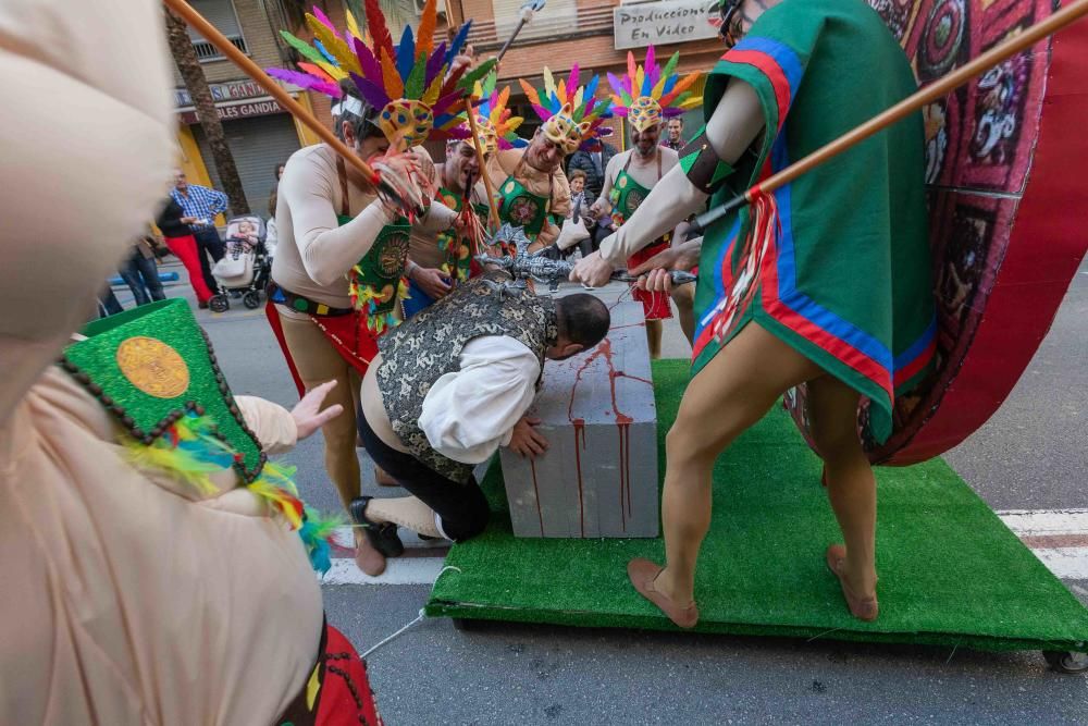 Cabalgata de disfraces de las Fallas de Gandia