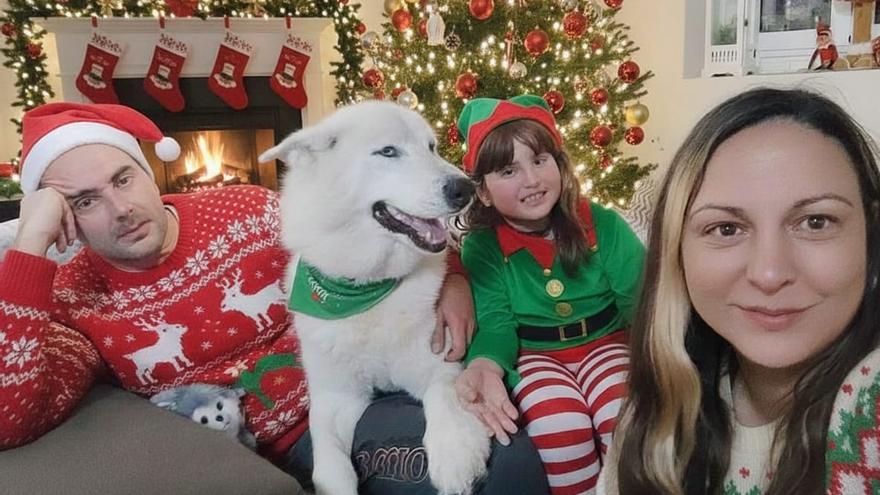 Así es la casa más decorada de la Navidad de Santa Cruz de Llanera