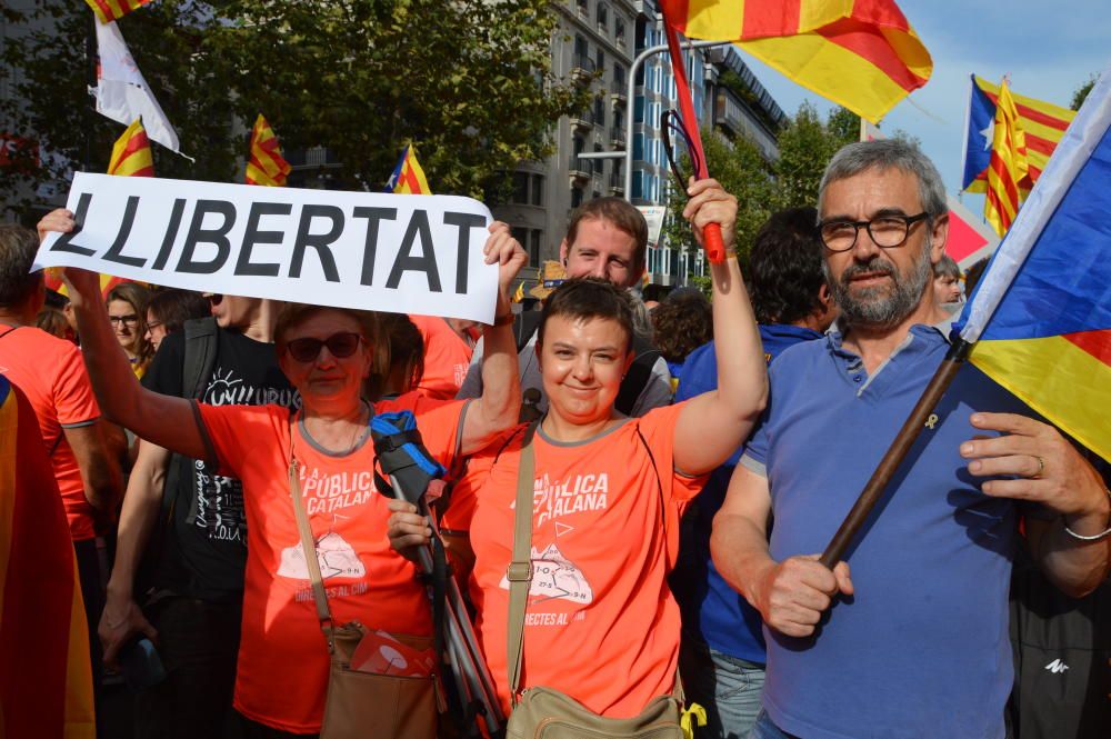 La Diada 2018 al tram del Berguedà