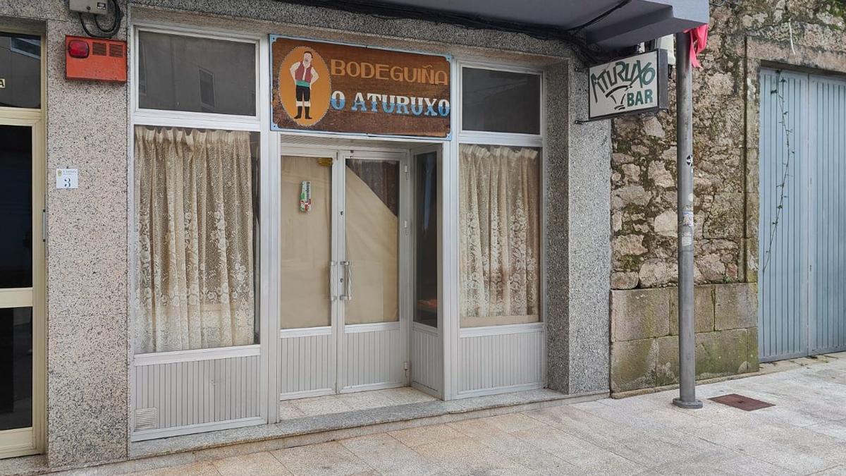 Fachada del Aturuxo, en la 
Zona dos Viños de A Estrada.