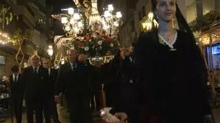 Fervor por Sant Jaume en Benidorm con la tradicional procesión por el Casco Antiguo