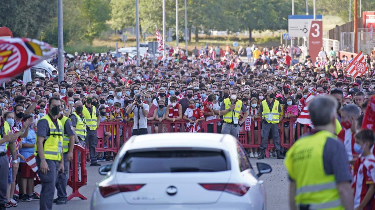 Així es viu la prèvia del Girona Rayo a Montilivi