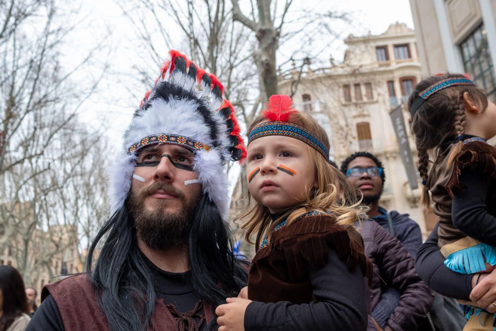 Carnaval: Palma se llena de gente un año más por Sa Rueta 2020