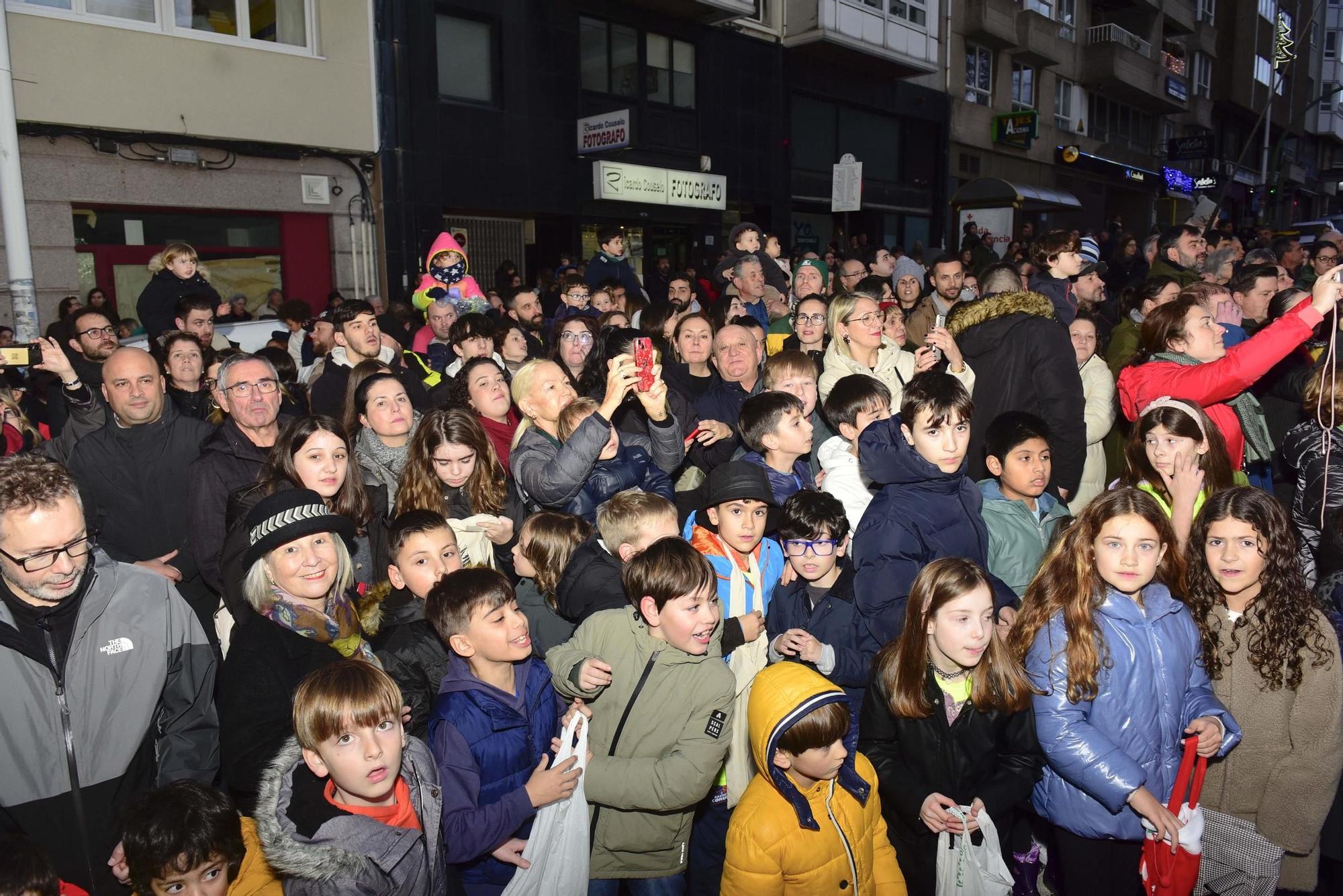 La llegada de los Reyes Magos a María Pita