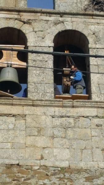 Campanas renovadas en Bercianos de Aliste