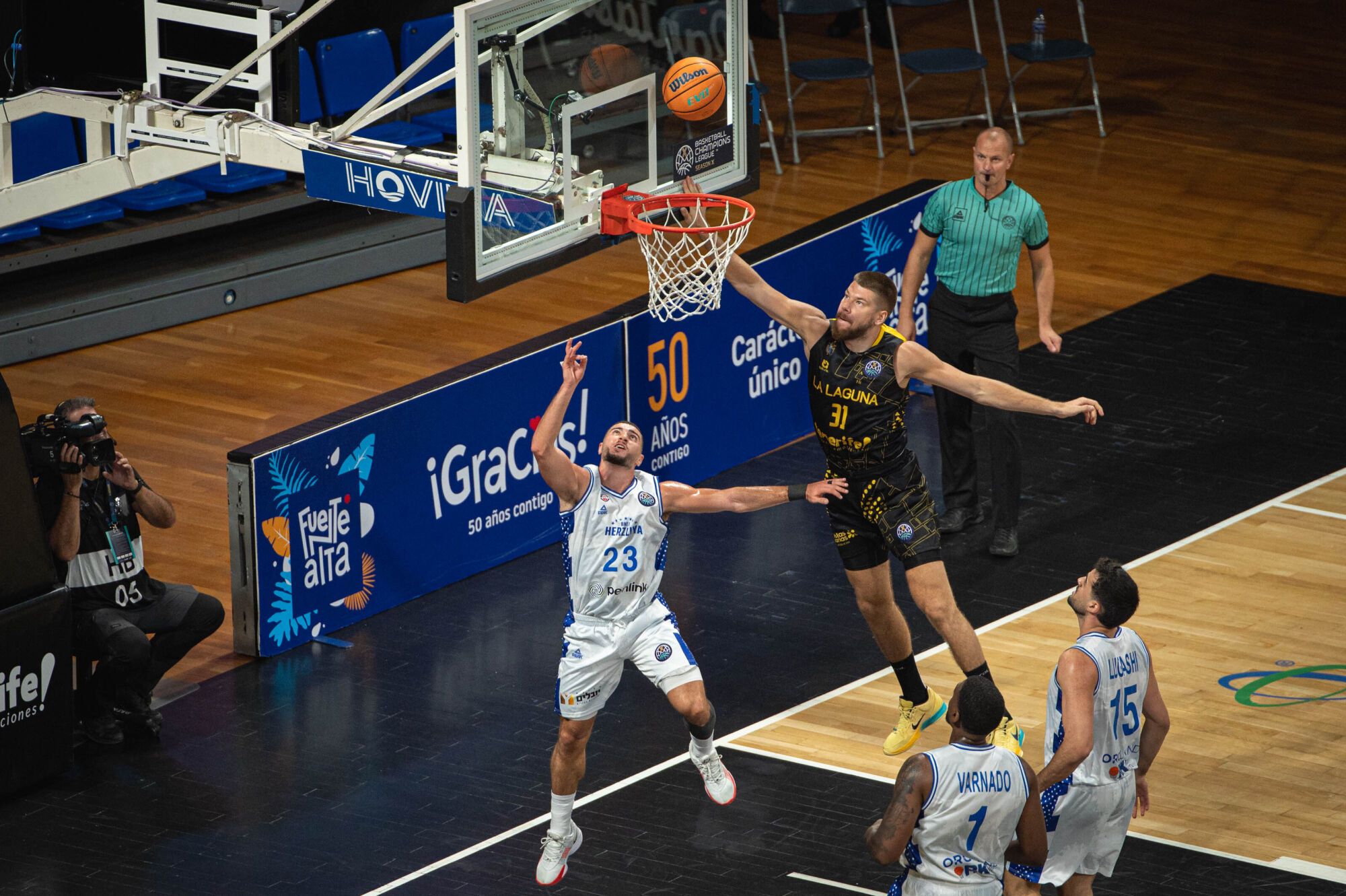 Baloncesto: La Laguna Tenerife - Bnei Herzliya