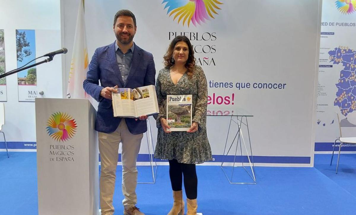 Lago y Abal durante los actos de Pueblos Mágicos de España. |   // FDV