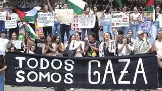Los estudiantes de Educación Social protestan contra el "genocidio en Gaza" y no descartan acampar en la universidad