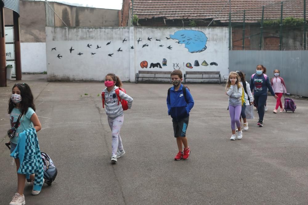Gijón: a las aulas con distancia y sin lloros