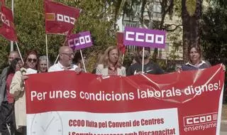 Por un convenio justo para el sector de la discapacidad en Baleares