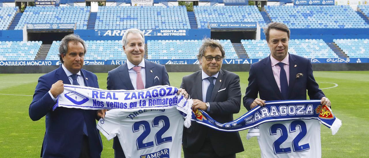 El empresario norteamericano Jorge Mas Santos y su grupo se han hecho con el 91% de las acciones del Zaragoza.