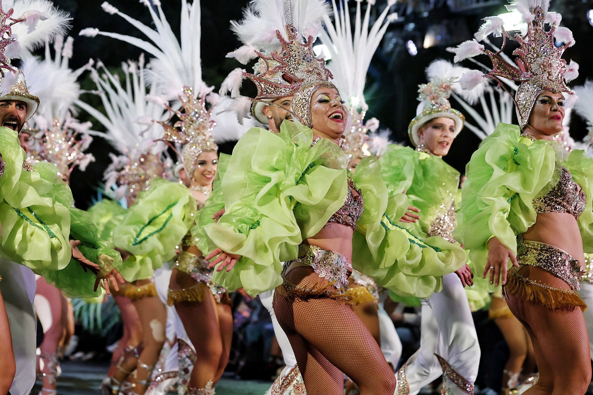 Concurso de Ritmo y Armonía de comparsas del Carnaval de Santa Cruz 2025