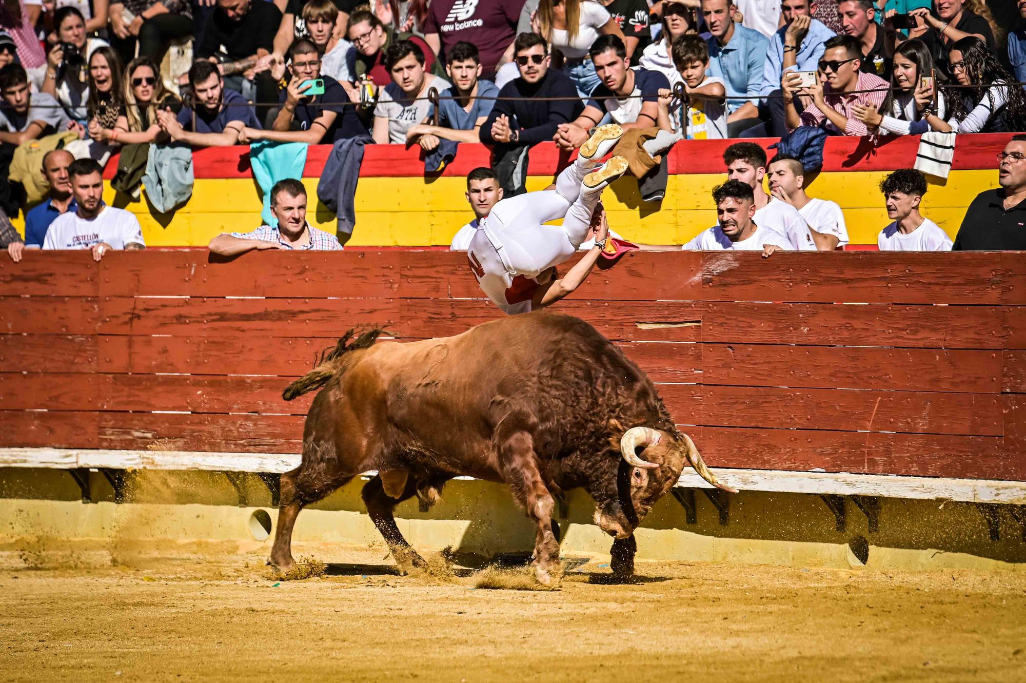 Final del campeonato de España de recortadores en Castelló