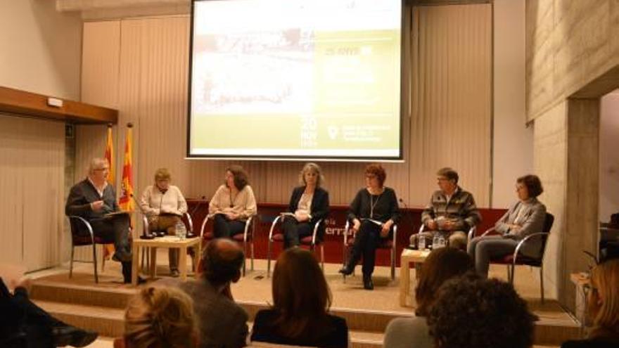 Un moment de la jornada al Museu de la Mediterrània.