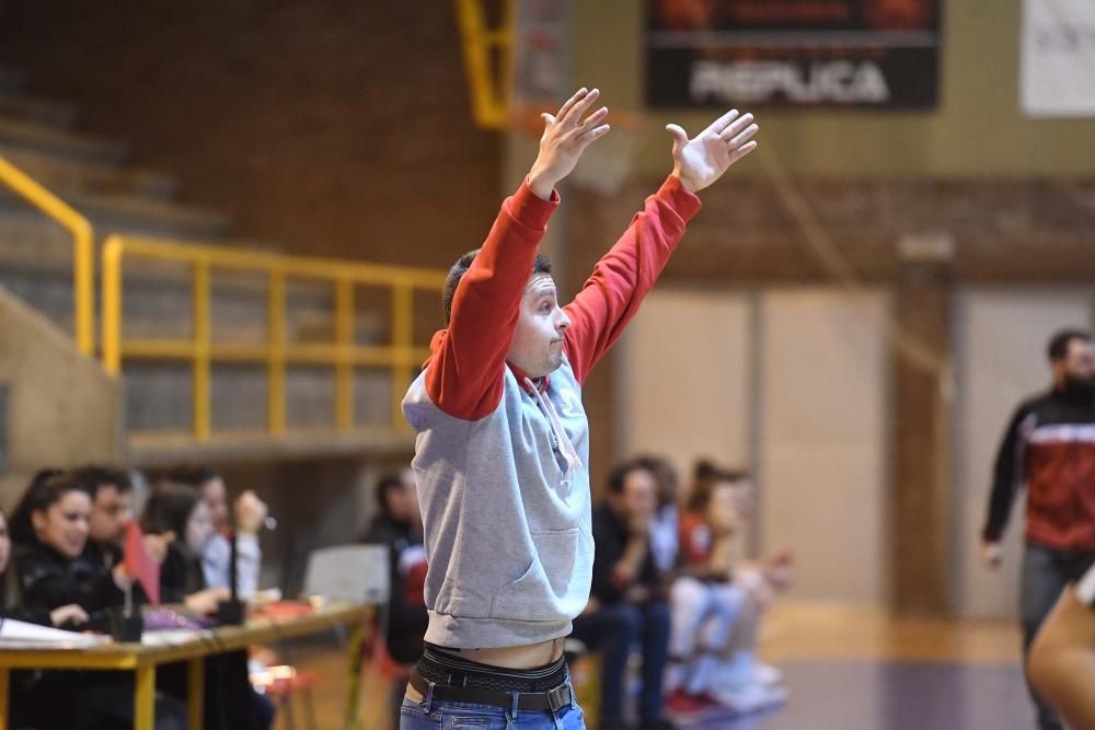 El Maristas se estrella contra las torres del Añares Rioja.