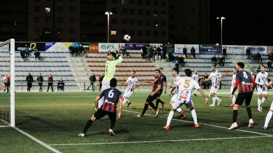 Imagel del Eldense-Crevillente jugado esta temporada en Elda.