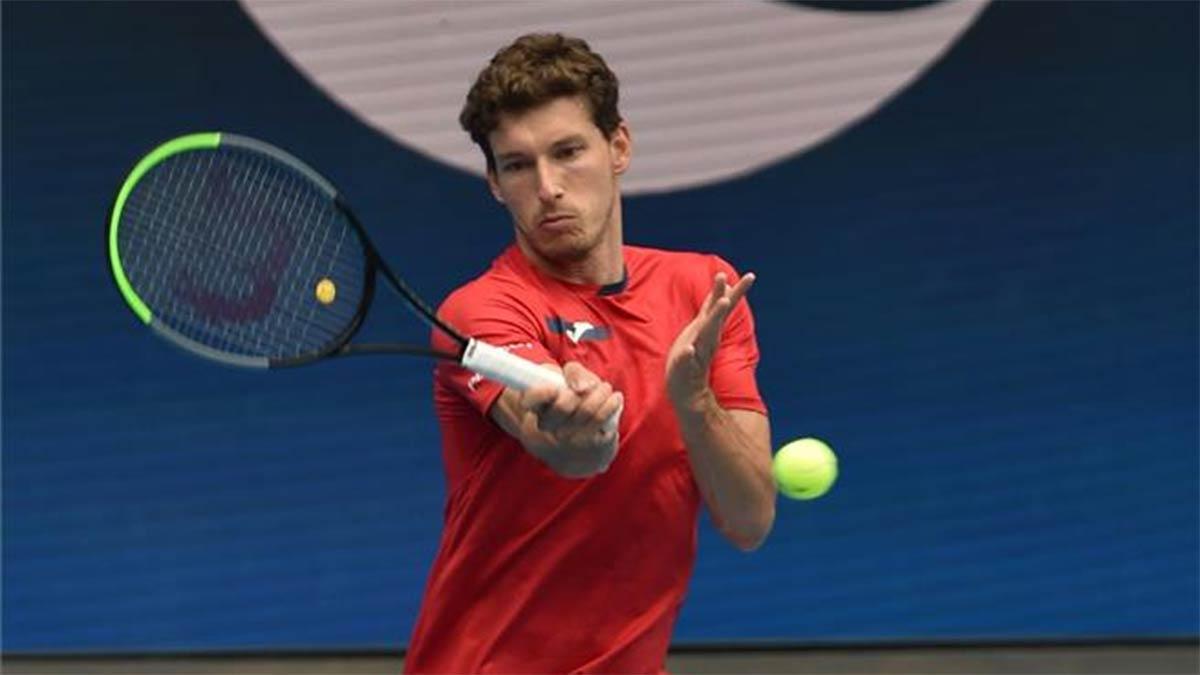 Carreño logró el primer punto para España derrotando a John Millman